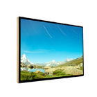 عمودي HD LCD الإعلان الشاشة جدار جبل الألومنيوم حافة AC 110V - 240V