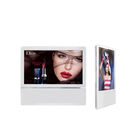 450 Cd / m2 HD رقمي لافتات touchscreen LCD الإعلان عرض الشاشة 50000Hrs