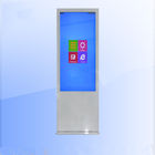 العرف شل متعدد نقطة شاشة تعمل باللمس عرض كشك 43 بوصة مزاج سطح الزجاج