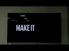 حائط فيديو LCD UHD 4K الإشارات الرقمية 55 بوصة 450 سطوع