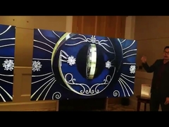 شاشة فيديو للإعلانات الداخلية ذات إطار ضيق متعددة الوصلات