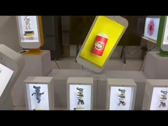 علبة هولوغرام ثلاثية الأبعاد 22 بوصة شاشة LCD شفافة