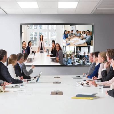 75 بوصة متعددة اللمس الرقمية لافتات UHD السبورة الذكية التفاعلية
