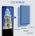 50 بوصة داخلي أندرويد شاشة تعمل باللمس الدائمة كشك شاشات الكريستال السائل الرقمية لافتات