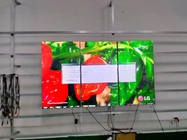 4x4 شاشة فيديو LCD رفيعة للغاية مقاس 55 بوصة بعمر طويل 500cd / M2
