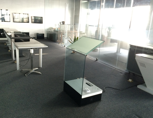 Holographic Projection Screen Kiosk Holo Projector Multimedia Kiosk