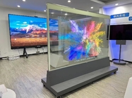 55 65 75 بوصة العرض التجاري OLED Video Wall شاشة مرنة منحنية