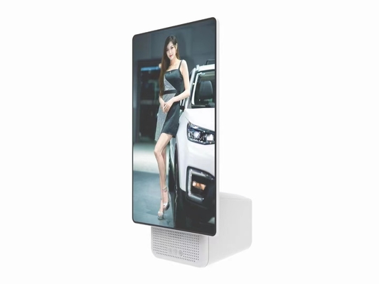13.3 بوصة سطح المكتب الرقمي لافتات لاعب LCD القائمة مجلس 300nits إطار ضيق للغاية