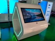 55 &quot;Double Sided Cube Android7.1 Os Digital Signage Kiosk with LED Light
