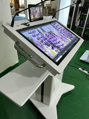 32' ويندوز التفاعلية PCAP شاشة LCD الرقمية ليكترن ذكية شاشة مزدوجة AIO منصة الاجتماعات