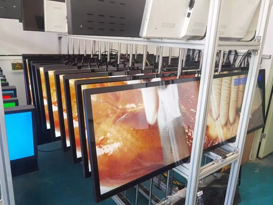 19.5 24 34 43 65 75 بوصة الجدار تركيب شريط الممتد شاشة LCD TFT LCD وحدة 4K