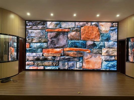 كوب ميني LED HD العرض المباشر في الداخل التلفزيون LED لمؤتمر المكتب الذكي 135 &quot;الشاشة الكبيرة