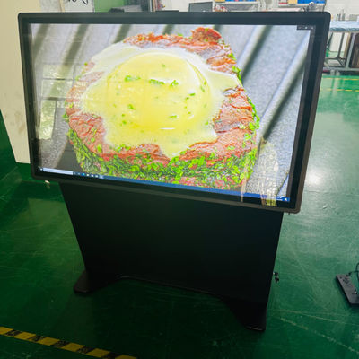 55 بوصة قفزة شاشة لمسة كيوسك شاشة LCD Pcap مع جهاز كمبيوتر i7 المدمج