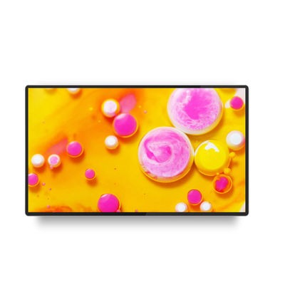 65 بوصة 4K Ultra HD إشارة رقمية مثبتة على الحائط مع 4 ملم / 10 ملم الحواف المتشابكة و لوحة لمسة الأشعة تحت الحمراء