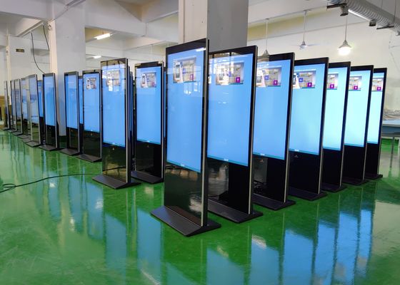 اي فون على شكل الطابق الدائمة LCD الإعلان الرقمية لافتات كشك الطوطم