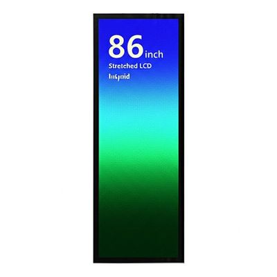 شاشة LCD ممتدة مقاس 86 بوصة مع نظام تشغيل أندرويد وشاشة تعمل باللمس بالأشعة تحت الحمراء للتركيب الرأسي