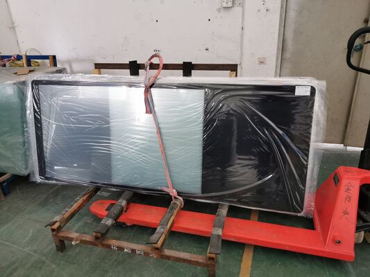 وحدة المعالجة المركزية رباعية النواة متعددة اللمسات الإشارة الرقمية مع 6 ms وقت استجابة اللمس و 50 مليون مرة لمسة متينة مثالية للتجزئة