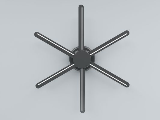 شاشة عرض إعلانات ثلاثية الأبعاد بتقنية الواي فاي