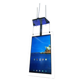 ورق OLED رقيق معلق معلق على الحائط بفتحة رقمية زجاج مقسى 55 "AC100V-240V