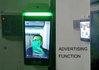 ماسح ضوئي حراري آمن للتعرّف على الوجوه TEMPERATURE Kiosk لنظام التحكم في الوصول الأمني ​​مع برنامج QR code MIPS