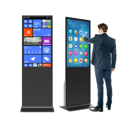 42 بوصة Super Slim LCD Advertising Player PCAP Touch LCD Digital Signage الطوطم