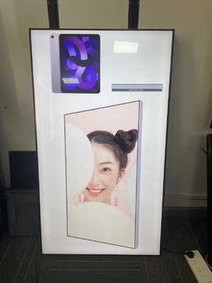 55 بوصة 65 بوصة ضوء مربع شاشة عرض LCD نوع TFT إطار ضيق للغاية