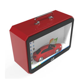 التعامل مع 3G واي فاي التفاعلية شاشة LCD شفافة 22 بوصة 450 CD / M2