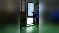 كشك لافتات رقمية يعمل بنظام Android مقاس 55 بوصة مع سطوع 400 شمعة/متر مربع