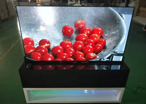 1920x1080 شاشة عرض رقمية شفافة Oled 400cd / m2